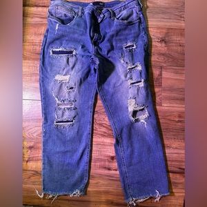 Kut From The Cloth Distressed Jeans SZ 18